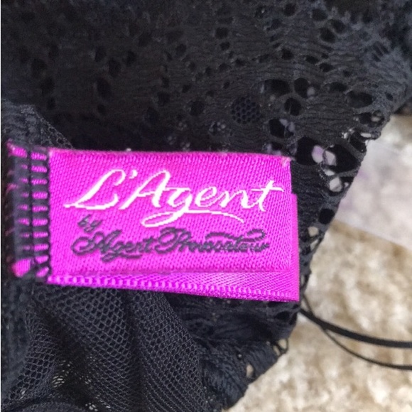 Beautiful L’Agent by Agent Provocateur Black Bodysuit Lingerie. Size:S - Picture 15 of 16